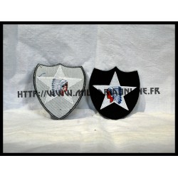 US - Patch 2nd infantry Indian Head(à l'unité)