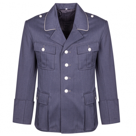 Veste M36 bleu pour officier (gabardine) - Haute qualité