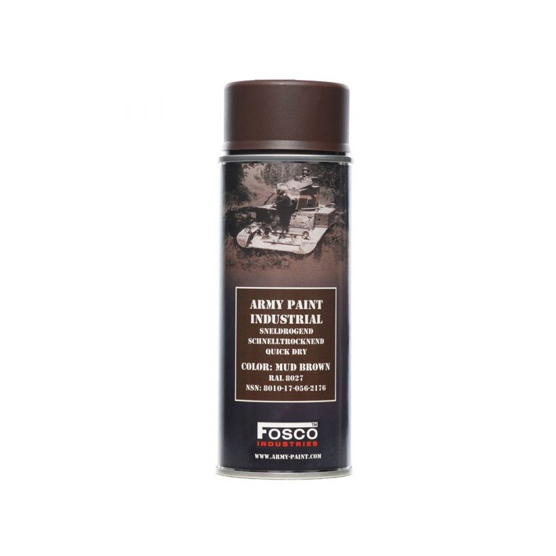 WW2 - Bombe de peinture FOSCO - Mud Brown