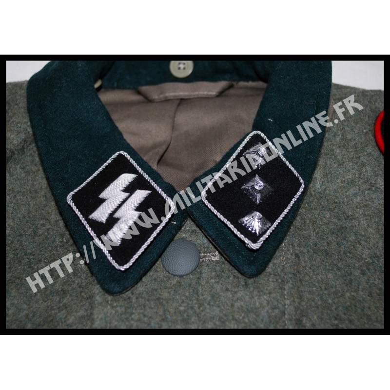 GER - insigne de col - Untersturmführer- WX GER - insigne de col - Untersturmführer- WX