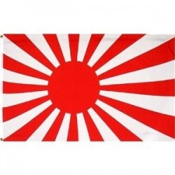 JAP - Drapeau Japon soleil levant