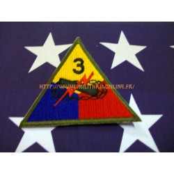 WW2 - Patch US - 3RD Armored repro